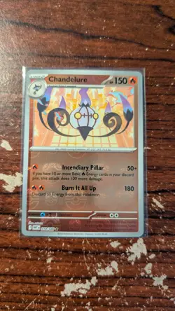 Pokemon Black Bolt & White Flare Master Ball Holo Lot (MP-LP) Chandelure - Image 5