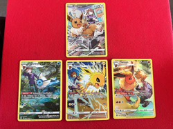 Pokemon Brilliant Stars Trainer Gallery Eeveelution set NM - Image 1
