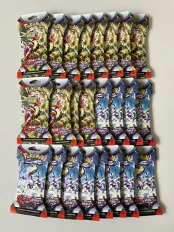 24x Pokemon TCG Scarlet & Violet Base Set Blister Pack - Image 1