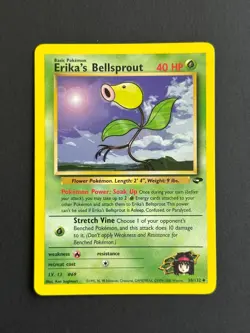 Carte Pokemon - Erika's Bellsprout 38/132 - Gym Challenge - Anglais - Image 1