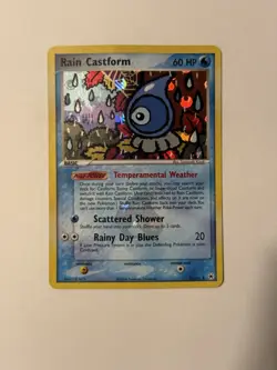 Pokemon TCG - Rain Castform 23/101 Hidden Legends - Reverse Holo - LP/MP! - Image 2