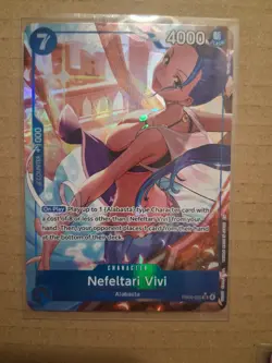 In Hand! One Piece EB04-025 Nefeltari Vivi Alt Art OP14 The Azure Sea’s Seven NM - Image 1