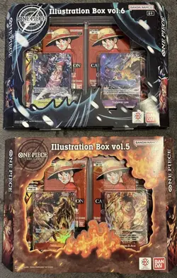One Piece - Illustration Box Vol.5 and Vol.6 - IN HAND - BOTH BOXES - Image 1