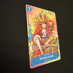 Monkey.D.Luffy (2nd Anniversary Stamped Promo) P-043 One Piece Promo Card - Image 2