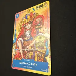 Monkey.D.Luffy (2nd Anniversary Stamped Promo) P-043 One Piece Promo Card - Image 3