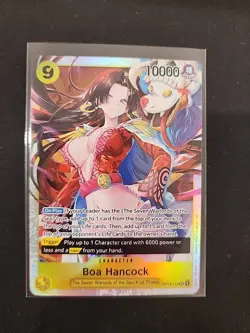 Boa Hancock OP14-112 SR The Azure Sea’s Seven Foil One Piece TCG English - Image 1