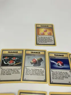 VINTAGE Pokemon lot of 20 TCG Base Set Jungle Fossil Trainer Card WOTC All NM-LP - Image 4
