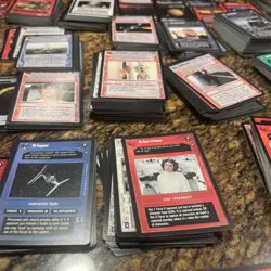 800+ Lot 1995,1996, & 1997 Decipher Star Wars Customizable Card Game Mint Lot #1 - Image 2