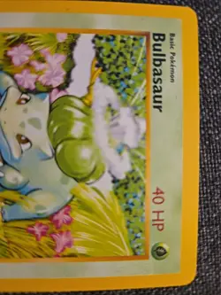 Bulbasaur - Shadowless Base Set - 44/102 - WOTC 1999 - Common Pokemon Card MP - Image 2