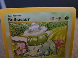 Bulbasaur - Shadowless Base Set - 44/102 - WOTC 1999 - Common Pokemon Card MP - Image 4