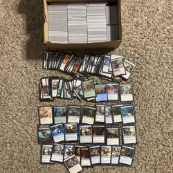 2000+ Magic The Gathering Cards 9lb Mixed Lot Loose 2018-2022 - Image 1