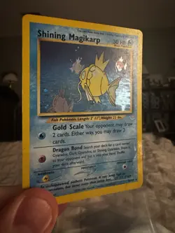 Shining Magikarp - 66/64 - Pokemon Neo Revelation Unlimited Holo Rare Card HP - Image 2