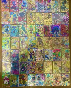 Dragon Ball Heroes Rare CP Card Lot 56 Cards Japanese Holo High Rarity Set - Image 1