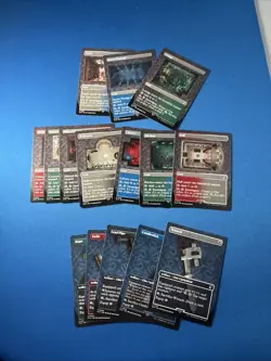 Clue Rooms MTG Dual Lands Full Set All 10 Magic Commander Stapless Equips 15 - Image 1