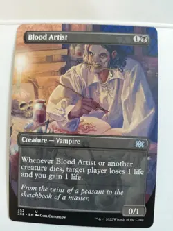 Blood Artist (Borderless) Double Masters 2022 Regular - Image 1