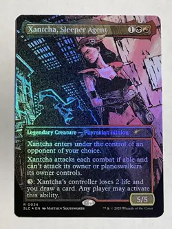 Magic the Gathering Secret Lair Encyclopedia FOIL Xantcha, Sleeper Agent - Image 2