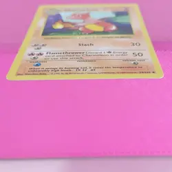 LP Pokemon TCG Charmeleon Base Set 24/102 Regular Shadowless - Image 3