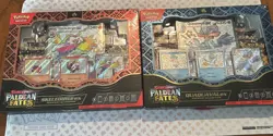 Scarlet & Violet Paldean Fates Quaquaval ex & Skeledirge Premium Collection box - Image 1