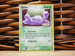 Pokemon GRIMER 54/92 REVERSE HOLO | LP Light Play | EX Legend Maker | 2006 - Image 1