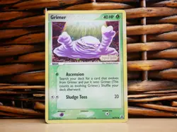 Pokemon GRIMER 54/92 REVERSE HOLO | LP Light Play | EX Legend Maker | 2006 - Image 2