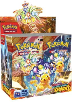 Pokemon TCG: Scarlet & Violet Surging Sparks Booster Box 36 Packs NEW SEALED - Image 1