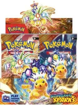 Pokemon TCG: Scarlet & Violet Surging Sparks Booster Box 36 Packs NEW SEALED - Image 2