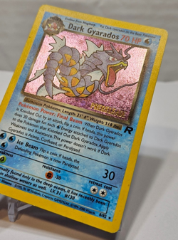 Dark Gyarados 8/82 Holo Rare Unlimited PRERELEASE Team Rocket Pokemon 791 - Image 3