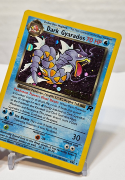 Dark Gyarados 8/82 Holo Rare Unlimited PRERELEASE Team Rocket Pokemon 791 - Image 4