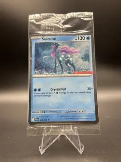 SUICUNE - 026/094 - PHANTASMAL FLAMES - SEALED GAMESTOP PROMO - POKEMON - Image 1