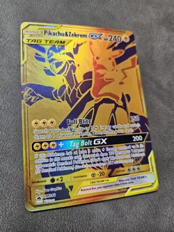 Pokemon TCG Pikachu & Zekrom GX SM248 Sun & Moon Promos - NM - Image 2