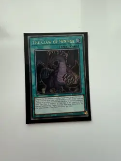 The Claw Of Hermos Yu-Gi-Oh! Quarter Century Secret Rare 1st Ed RA04-EN256 - Image 1
