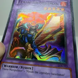 Flame Swordsman - LOB-003 - Super Rare - Unlimited Edition - MP/HP - Image 2
