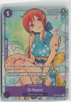 O-Nami Illustration Box Vol.1 OP05-062 One Piece Promotion Cards UC NM English - Image 1