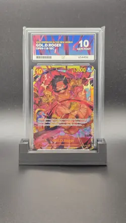 One Piece TCG Gol D Roger OP09-118 SEC - Ace 10 - Image 1