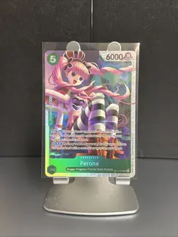 Perona OP14-033 SR | NM | The Azure Sea's Seven | One Piece TCG | English - Image 1