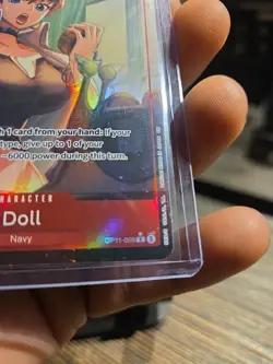 One Piece A Fist of Divine Speed Doll OP11-008 Alternate Alt Art NM - Image 5