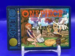 Nami ONE PIECE Visual Adventure Holo Rare Card TCG Japanese 2000 Vintage 47 a AI - Image 2