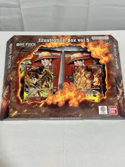 Bandai One Piece Card Game Illustration Box vol. 5, Brand New, Factory Sealed - Image 1