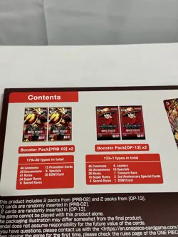 Bandai One Piece Card Game Illustration Box vol. 5, Brand New, Factory Sealed - Image 3