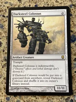 Darksteel Colossus R 109 Darksteel Magic the Gathering NM TCG CARD REGULAR - Image 1