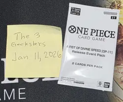 One Piece TCG - A Fist of Divine Speed OP11 Release Event Pack Sealed - 2 Cards - Image 1