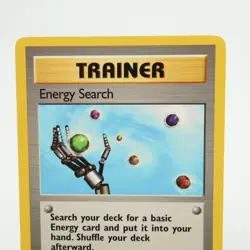 2x Energy Search 59/62 1st Edition Fossil - Common Pokemon Card Near Mint NM - Image 2