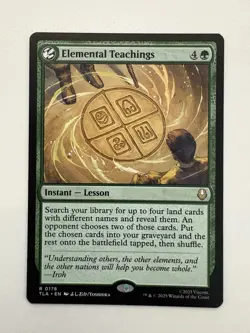 Elemental Teachings MTG Magic the Gathering Card NM Near Mint TLA - Image 1