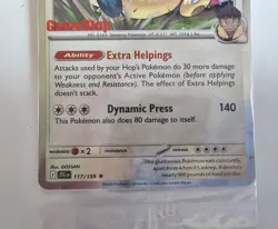 Pokemon Journey Together Hop's Snorlax Gamestop Promo Card - Image 4