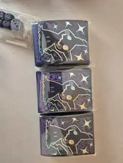 Pokemon TCG Paldean Fates Sleeves Dice Dividers Counters & Cards + Promos - Image 2