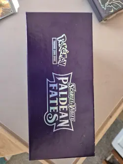 Pokemon TCG Paldean Fates Sleeves Dice Dividers Counters & Cards + Promos - Image 4