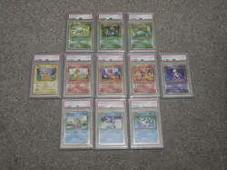 🔥 POP 1 Pokemon Classic Collection PSA 10 Complete 11-Card Set - Gold Border - Image 1