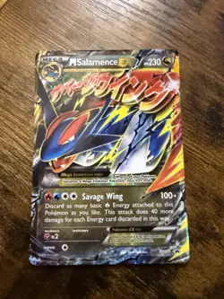 M Salamence EX XY171 Holo Card XY Promos LP/NM Condition - Image 1