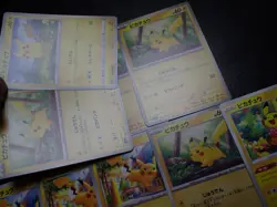 Pokemon Card Non Holo Shining Pikachu Lot Of 21 SET 023/071 025/165 etc #6155 - Image 2