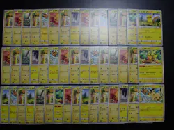 Pokemon Card Non Holo Shining Pikachu Lot Of 46 SET 023/071 025/165 etc #6150 - Image 1